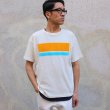 画像3: Riding High / CULTURE FLOCKY PRINT S/S TEE(SURF BORDER)【MADE IN JAPAN】『日本製』 (3)