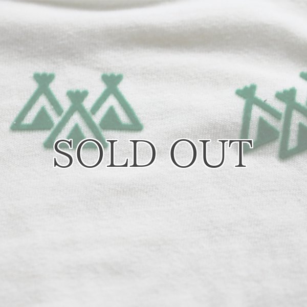画像9: Riding High / CULTURE FLOCKY PRINT S/S TEE(TIPI TENT)【MADE IN JAPAN】『日本製』 (9)