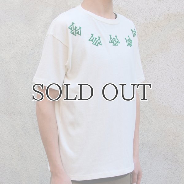 画像7: Riding High / CULTURE FLOCKY PRINT S/S TEE(TIPI TENT)【MADE IN JAPAN】『日本製』 (7)