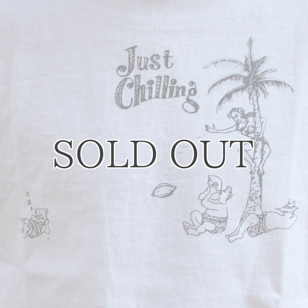 画像2: EggSand BY Doodles×RIDING HI Print  S/S Tee(JUST CHLLING) (2)