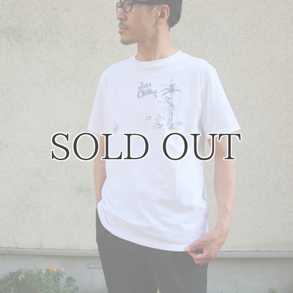 画像6: EggSand BY Doodles×RIDING HI Print  S/S Tee(JUST CHLLING) (6)