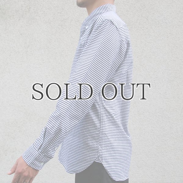 画像8: SONTAKU【ソンタク】/ 洗いざらしオックスフォードギンガムBDシャツ（893HD99250）【MADE IN JAPAN】『日本製』 (8)