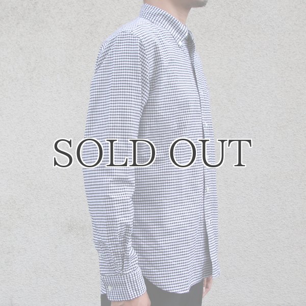 画像10: SONTAKU【ソンタク】/ 洗いざらしオックスフォードギンガムBDシャツ（893HD99250）【MADE IN JAPAN】『日本製』 (10)