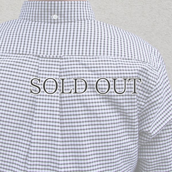 画像12: SONTAKU【ソンタク】/ 洗いざらしオックスフォードギンガムBDシャツ（893HD99250）【MADE IN JAPAN】『日本製』 (12)