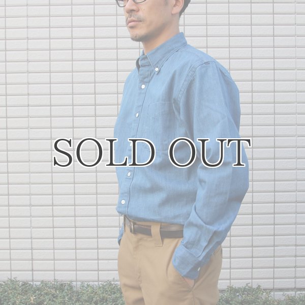 画像5: SONTAKU【ソンタク】/ 洗いざらしデニムBDシャツ（893HD99584）【MADE IN JAPAN】『日本製』 (5)