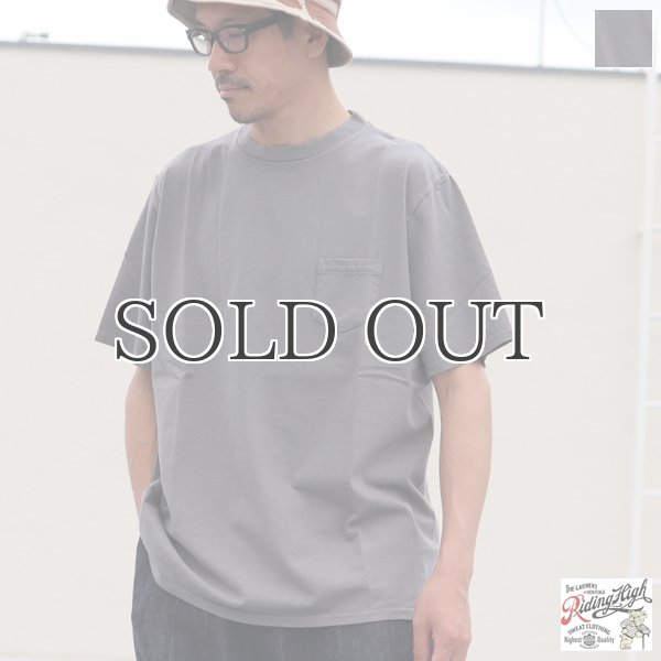 画像1: RIDING HI / STANDARD PACK POCKET TEE(R185-0103)【MADE IN JAPAN】『日本製』 (1)