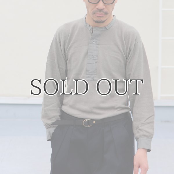 画像3: DEAD STOCK / SWEDISH ARMY M-39 Henly Neck Tee (スウェーデン軍 M-39 ヘンリーネックアンダーシャツ） (3)