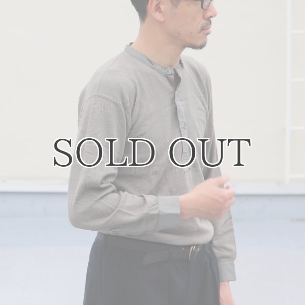 画像5: DEAD STOCK / SWEDISH ARMY M-39 Henly Neck Tee (スウェーデン軍 M-39 ヘンリーネックアンダーシャツ） (5)