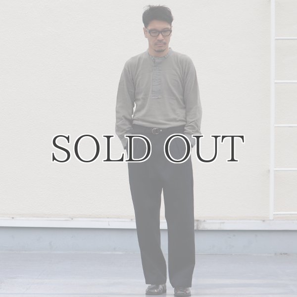 画像6: DEAD STOCK / SWEDISH ARMY M-39 Henly Neck Tee (スウェーデン軍 M-39 ヘンリーネックアンダーシャツ） (6)