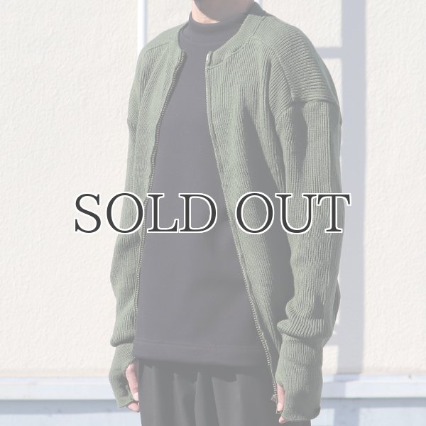 画像13: DEAD STOCK / SWEDISH ARMY M-59 WOOL ZIP UP SWEATER（スウェーデン軍M-59ウールジップアップセーター） (13)
