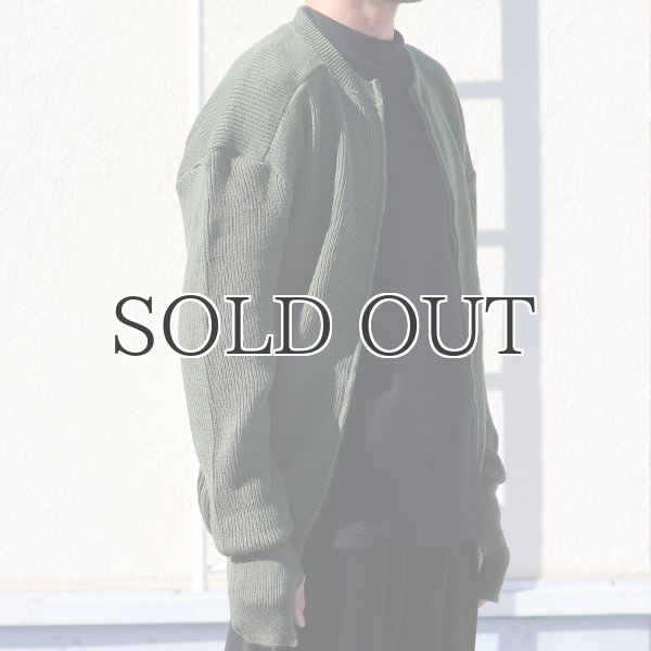 画像16: DEAD STOCK / SWEDISH ARMY M-59 WOOL ZIP UP SWEATER（スウェーデン軍M-59ウールジップアップセーター） (16)