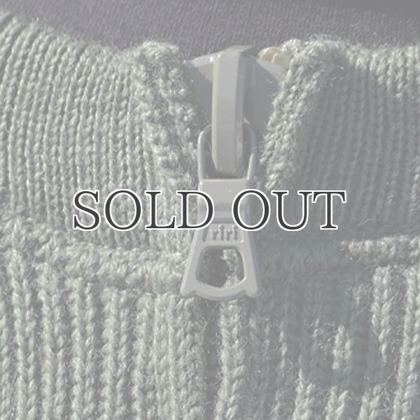 画像20: DEAD STOCK / SWEDISH ARMY M-59 WOOL ZIP UP SWEATER（スウェーデン軍M-59ウールジップアップセーター） (20)