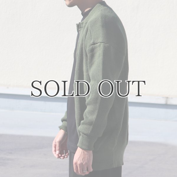 画像8: DEAD STOCK / SWEDISH ARMY M-59 WOOL ZIP UP SWEATER（スウェーデン軍M-59ウールジップアップセーター） (8)