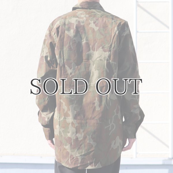 画像12: DEAD STOCK / Romania Military M90 Leaf Camo Field Shirt（ルーマニア軍 M90 リーフカモ フィールドシャツ） (12)