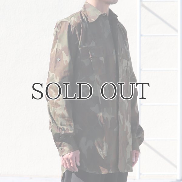 画像13: DEAD STOCK / Romania Military M90 Leaf Camo Field Shirt（ルーマニア軍 M90 リーフカモ フィールドシャツ） (13)