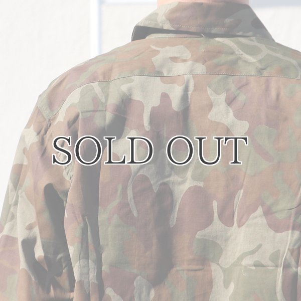 画像15: DEAD STOCK / Romania Military M90 Leaf Camo Field Shirt（ルーマニア軍 M90 リーフカモ フィールドシャツ） (15)