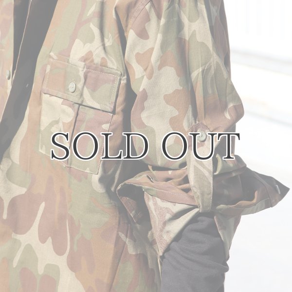 画像16: DEAD STOCK / Romania Military M90 Leaf Camo Field Shirt（ルーマニア軍 M90 リーフカモ フィールドシャツ） (16)