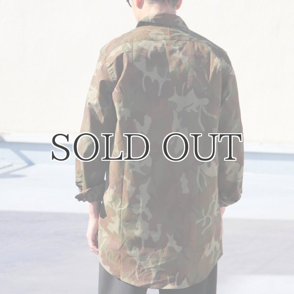 画像5: DEAD STOCK / Romania Military M90 Leaf Camo Field Shirt（ルーマニア軍 M90 リーフカモ フィールドシャツ） (5)