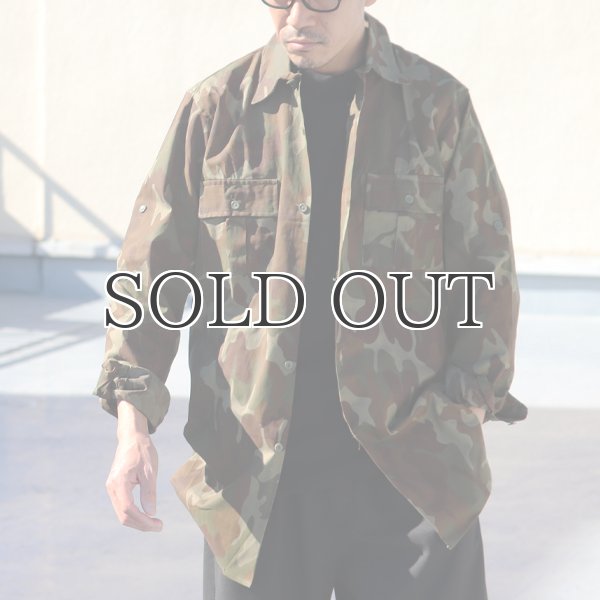 画像6: DEAD STOCK / Romania Military M90 Leaf Camo Field Shirt（ルーマニア軍 M90 リーフカモ フィールドシャツ） (6)