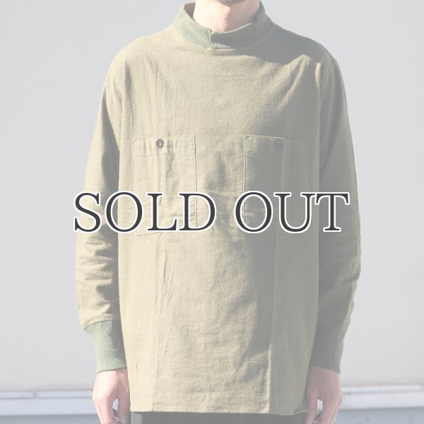 画像8: DEAD STOCK / Hungarian Army Flannel Mock Neck Round Shirts（ハンガリー軍フランネルモックネックラウンドシャツ） (8)