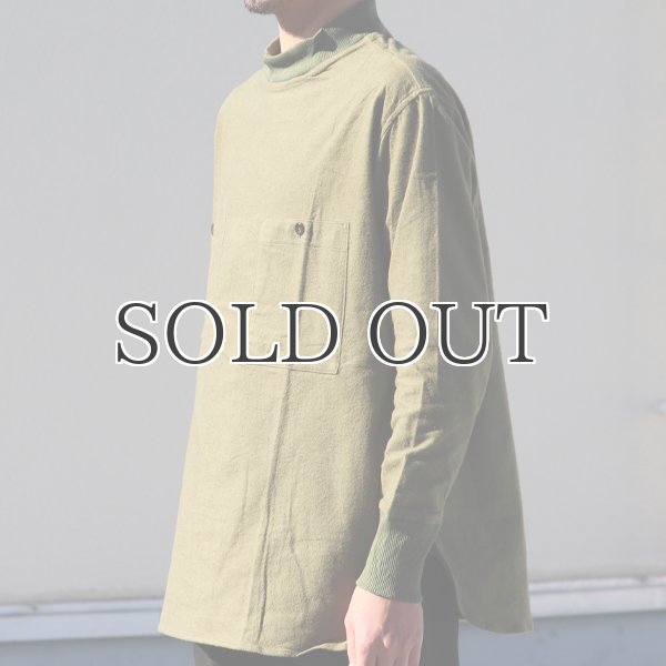 画像9: DEAD STOCK / Hungarian Army Flannel Mock Neck Round Shirts（ハンガリー軍フランネルモックネックラウンドシャツ） (9)