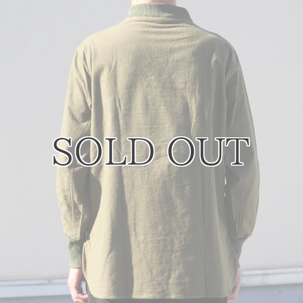 画像11: DEAD STOCK / Hungarian Army Flannel Mock Neck Round Shirts（ハンガリー軍フランネルモックネックラウンドシャツ） (11)