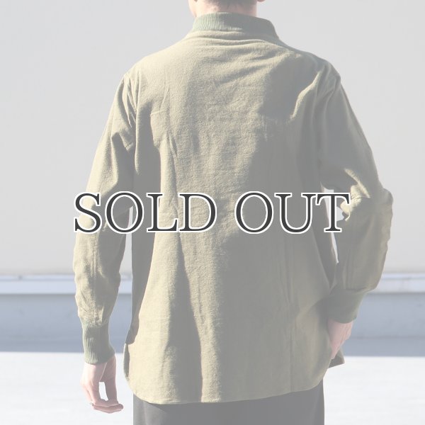 画像5: DEAD STOCK / Hungarian Army Flannel Mock Neck Round Shirts（ハンガリー軍フランネルモックネックラウンドシャツ） (5)