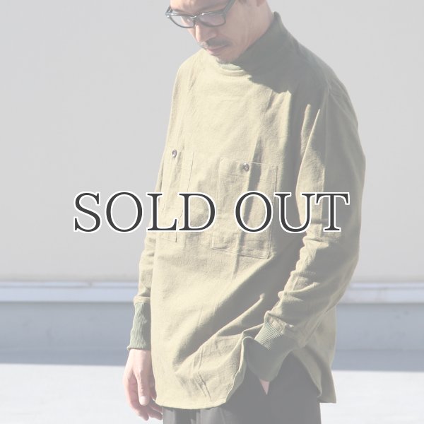 画像6: DEAD STOCK / Hungarian Army Flannel Mock Neck Round Shirts（ハンガリー軍フランネルモックネックラウンドシャツ） (6)