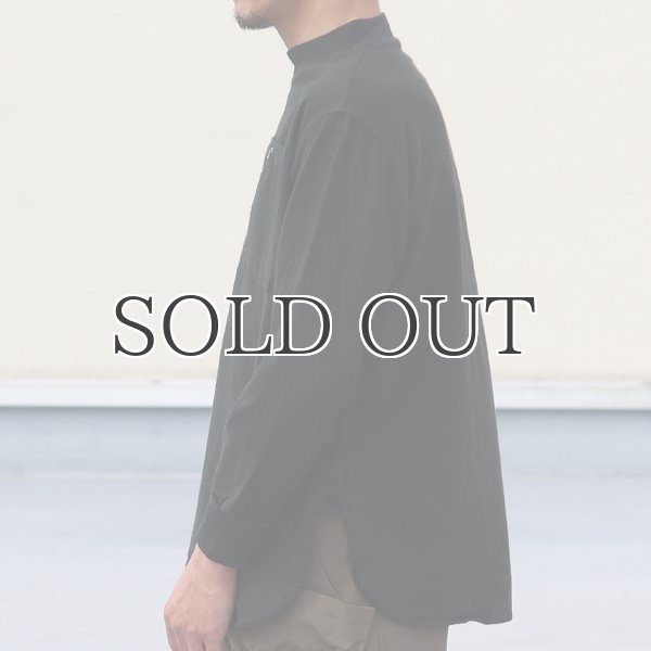 画像5: DEAD STOCK / Hungarian Army Flannel Mock Neck Round Shirts / 後染め（ハンガリー軍 フランネルモックネック ラウンドシャツ） (5)