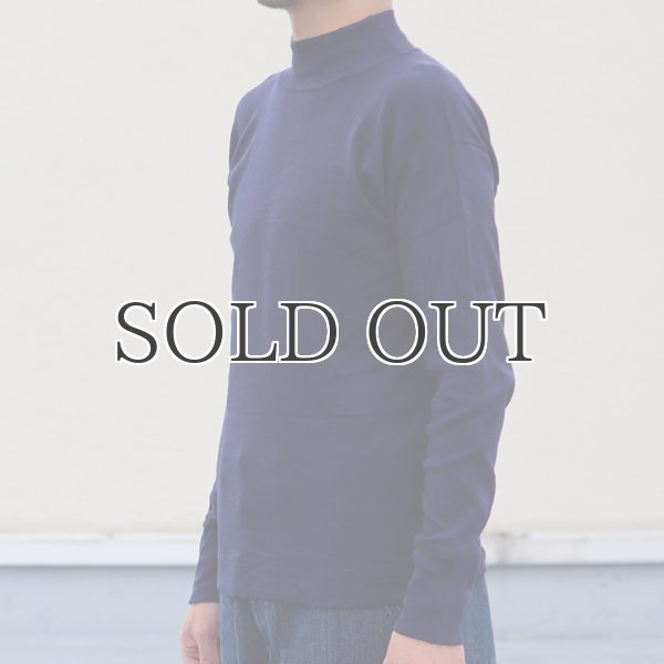 画像9: DEAD STOCK / Italian  Marina Militare Mock Neck Cotton Sweater / （イタリア海軍 モックネック コットンセーター） (9)