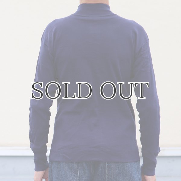 画像11: DEAD STOCK / Italian  Marina Militare Mock Neck Cotton Sweater / （イタリア海軍 モックネック コットンセーター） (11)