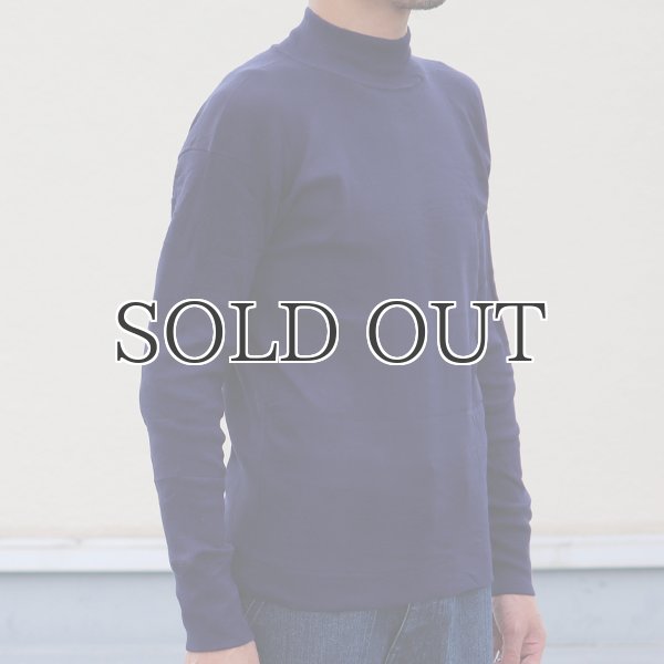 画像12: DEAD STOCK / Italian  Marina Militare Mock Neck Cotton Sweater / （イタリア海軍 モックネック コットンセーター） (12)