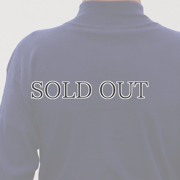 画像14: DEAD STOCK / Italian  Marina Militare Mock Neck Cotton Sweater / （イタリア海軍 モックネック コットンセーター） (14)