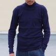 画像3: DEAD STOCK / Italian  Marina Militare Mock Neck Cotton Sweater / （イタリア海軍 モックネック コットンセーター） (3)