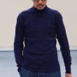 画像4: DEAD STOCK / Italian  Marina Militare Mock Neck Cotton Sweater / （イタリア海軍 モックネック コットンセーター） (4)