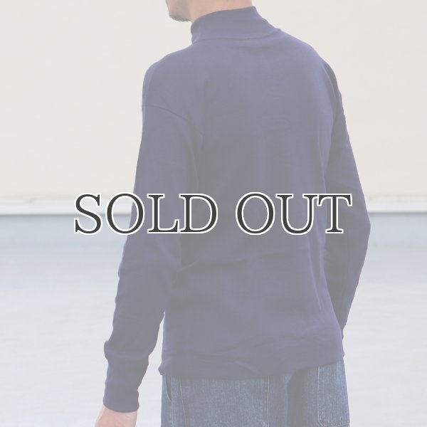 画像5: DEAD STOCK / Italian  Marina Militare Mock Neck Cotton Sweater / （イタリア海軍 モックネック コットンセーター） (5)