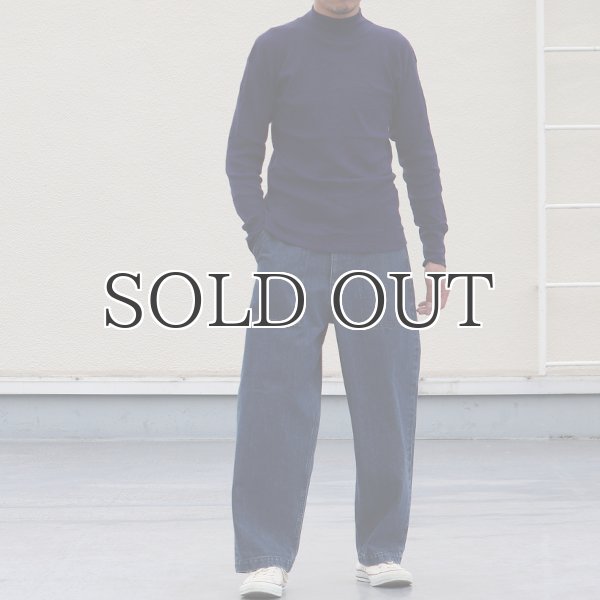 画像7: DEAD STOCK / Italian  Marina Militare Mock Neck Cotton Sweater / （イタリア海軍 モックネック コットンセーター） (7)