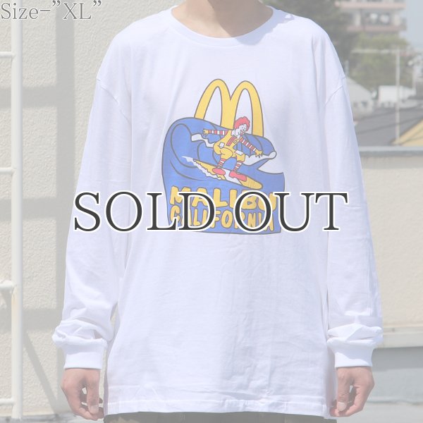 画像15: Dead Stock/McDonald's マクドナルド MALIBU CALIFORNIA LS TEE (15)