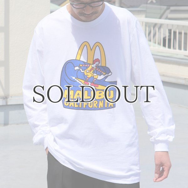 画像3: Dead Stock/McDonald's マクドナルド MALIBU CALIFORNIA LS TEE (3)