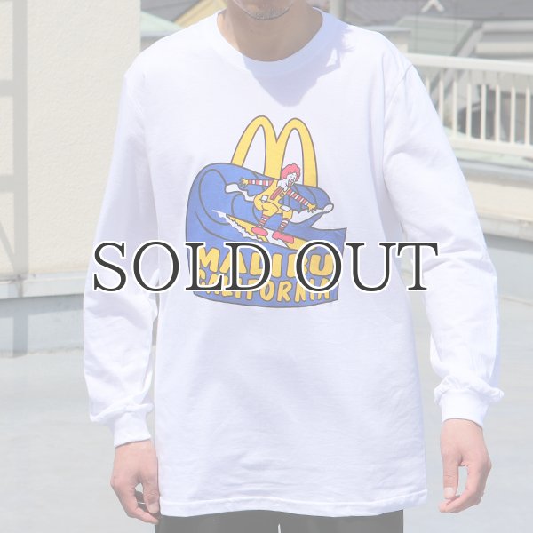 画像4: Dead Stock/McDonald's マクドナルド MALIBU CALIFORNIA LS TEE (4)