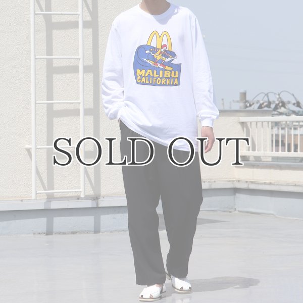 画像5: Dead Stock/McDonald's マクドナルド MALIBU CALIFORNIA LS TEE (5)
