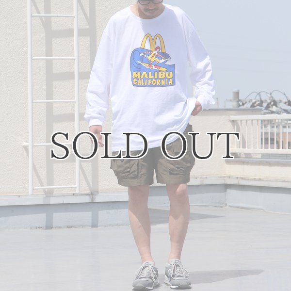 画像9: Dead Stock/McDonald's マクドナルド MALIBU CALIFORNIA LS TEE (9)