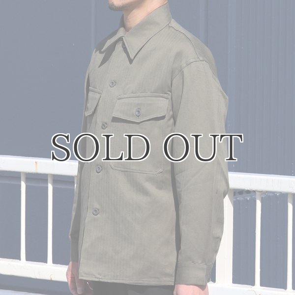画像9: DEAD STOCK / Austria Army HBT Utility Jacket（オーストリア軍 ヘリンボンツイル ユーティリティージャケット） (9)