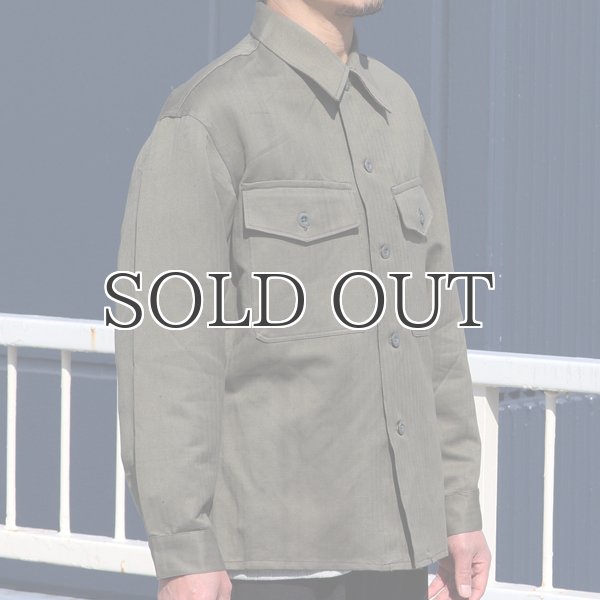 画像12: DEAD STOCK / Austria Army HBT Utility Jacket（オーストリア軍 ヘリンボンツイル ユーティリティージャケット） (12)