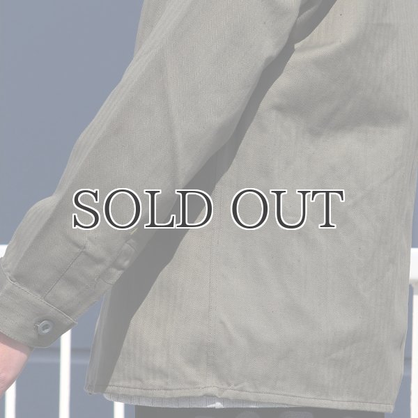 画像15: DEAD STOCK / Austria Army HBT Utility Jacket（オーストリア軍 ヘリンボンツイル ユーティリティージャケット） (15)