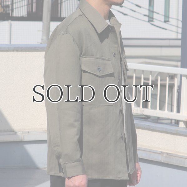 画像5: DEAD STOCK / Austria Army HBT Utility Jacket（オーストリア軍 ヘリンボンツイル ユーティリティージャケット） (5)