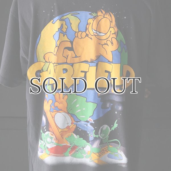 画像11: GARFIELD GLOBE S/S TEE（ガーフィールド GLOBE Tシャツ） (11)