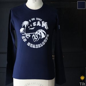 画像: Dead Stock / TILT グアドループ プリント ロングスリーブ TEE