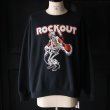 画像7: JERZEES ジャージーズ(jz25s011) / Rock out 裏起毛 クルーネック スウェット (7)