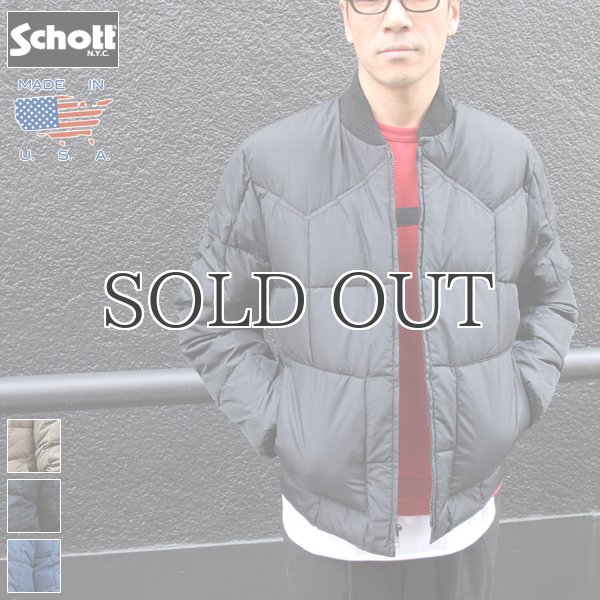 Schott（ショット）/ ダウンジャケット【MADE IN U.S.A】『米国製